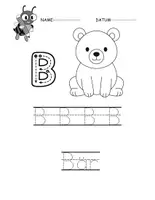 Vorschau - Arbeitsblätter - 🇩🇪 Lernkarten Deutsche Buchstaben und Wörter - Seite 2