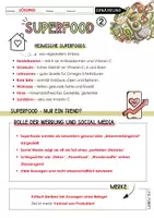 Vorschau - Unterrichtsreihen - Superfood - nur ein Trend? Merkblätter mit Lösung - Seite 3