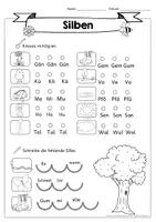 Vorschau - Arbeitsblätter - Frühling Arbeitsblätter Deutsch – Lesen, Schreiben & Wortarten üben | 1.–2. Klasse - Seite 1
