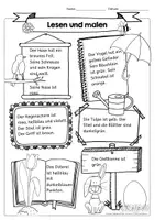 Vorschau - Arbeitsblätter - Frühling Arbeitsblätter Deutsch – Lesen, Schreiben & Wortarten üben | 1.–2. Klasse - Seite 2
