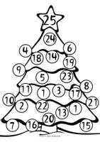 Προεπισκόπηση - Flashcards - ADVENT CALENDAR - ΗΜΕΡΟΛΟΓΙΑ ΑΝΤΙΣΤΡΟΦΗΣ ΜΕΤΡΗΣΗΣ - ΧΡΙΣΤΟΥΓΕΝΝΑ - Σελίδα 2
