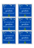 Vorschau - Mal- und Bastelvorlagen - Feriengruß Weihnachtsferien - Seite 2