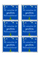 Vorschau - Mal- und Bastelvorlagen - Feriengruß Weihnachtsferien - Seite 3