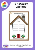 Aperçu - Apprentissages en autonomie - Atelier la maison des additions - Page de couverture