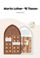 Vorschau - Arbeitsblätter - Martin Luther - 95 Thesen (Reformationstag) - Deckblatt