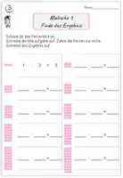Vorschau - Stationenlernen - Einmaleins 3er-Reihe – Rechnen mit visueller Unterstützung - Perlenbilder | Differenziert - Seite 2