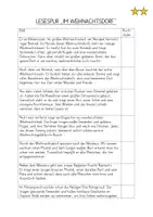 Vorschau - Arbeitsblätter - Lesespur - Im Weihnachtsdorf (2-fach differenziert) - Seite 3