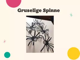 Vorschau - Stundenentwürfe - Gruselige Spinne - Deckblatt