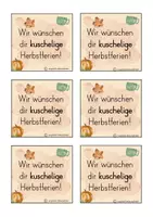 Vorschau - Mal- und Bastelvorlagen - Feriengruß Herbstferien - Seite 3