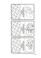 Vorschau - Mal- und Bastelvorlagen - Weihnachtsgeschenk basteln - Tick Tack Verpackung - Seite 2