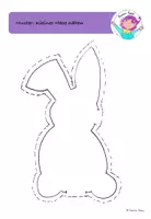 Vorschau - Mal- und Bastelvorlagen - Nähprojekt: Kleiner Osterhase nähen - Seite 2