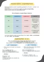 Vorschau - Arbeitsblätter - Steigerung der Adjektive A2/B1 – Übungen (DaF/DaZ) - Seite 1