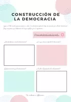 Vista previa - Hojas de trabajo - Aprendamos sobre democracia - Portada