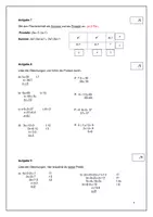 Vorschau - Klassenarbeiten - Mathearbeit Klasse 8 - Terme und Gleichungen - Seite 3
