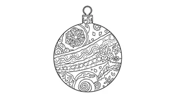 Vorschau - Mal- und Bastelvorlagen - Weihnachten Zentangle-Ausmalbilder, Vorlagen, Muster zum Ausmalen - Fensterbilder - Seite 3