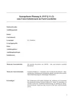 Vorschau - Stundenentwürfe - UPP Entwurf Examen – Deutsche Revolution 1848 - Seite 1