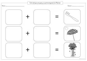 Vorschau - Arbeitsblätter - Zusammengesetzte Nomen (Spiel & Schreibspaziergang) - Seite 3