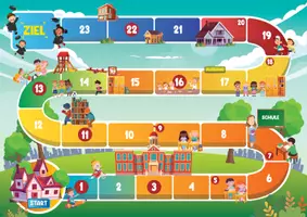 Vorschau - Spiele - Mutig in die Schule - Ein Brettspiel für den Übergang in die 1. Klasse - Seite 1