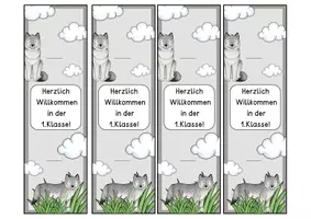 Vorschau - Mal- und Bastelvorlagen - Riesiges Materialpaket - Wolfsklasse (18 Materialien) - Seite 2