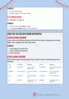 Vorschau - Arbeitsblätter - Overview: Gerund or Infinitive in English - Seite 1