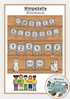 Vorschau - Poster - Wimpelkette - Wolfsklasse - Deckblatt