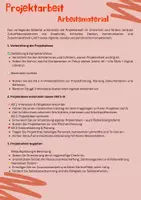 Vorschau - Arbeitsblätter - 📒 Projektarbeit leicht gemacht_Umsetzungshilfen und Arbeitsmaterialien Klasse 5-10 - Seite 1