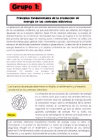 Vista previa - Unidades / Secuencias / Situaciones de Aprendizaje - Energía Centrales eléctricas Trabajo en grupo: energías renovables, centrales eléctricas fósiles y red eléctrica - página 1