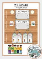 Vorschau - Poster - WC-Ampel / WC-Schilder - Wolfsklasse - Deckblatt