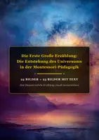 Vorschau - Bildkarten - Die Erste Große Erzählung in der Montessori-Pädagogik – Visuelles Bildmaterial zur Entstehung des Universums - Deckblatt
