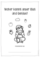 Vorschau - Stationenlernen - Woher kommt unser Obst/Gemüse? Kartei + Arbeitsblätter + Tipps - Seite 2