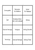 Vorschau - Spiele - Verkehrsschilder erkennen & zuordnen – spielerisches Zuordnungsspiel für die Verkehrserziehung - Seite 2