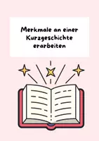 Vorschau - Arbeitsblätter - Merkmale einer Kurzgeschichte erarbeiten - Deckblatt