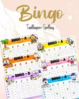 Voorbeeld - Bingo spelling - L3 en L4 - Voorblad