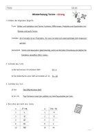 Vorschau - Arbeitsblätter - Wiederholung Terme - Arbeitsblatt - Seite 3