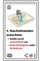 Vorschau - Poster - Regeln für das Gemeinschaftswaschbecken im Kunstunterricht - Seite 1