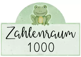 Vorschau - Unterrichtsreihen - 999 Froschgeschwister (Einführung in den Zahlenraum 1000) - Seite 1