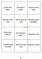 Voorbeeld - Lees bingo - Voorblad