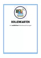 Vorschau - Bildkarten - Rollenkarten für Gruppenarbeiten - 3-fach-formuliert - Seite 3