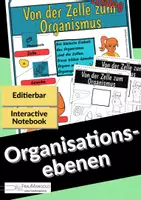 Vorschau - Arbeitsblätter - Von der Zelle zum Organismus - Organisationsebenen - NEU - Deckblatt