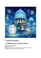 anteprima - Altro tipo di materiale - 🎭 Recita di Natale_ La Fabbrica delle Costellazioni - Pagina di copertina