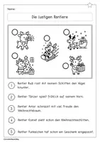 Vorschau - Arbeitsblätter - Leserätsel Winter & Weihnachten - Seite 3