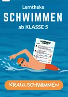 Vorschau - Arbeitsblätter - Lerntheke Kraulschwimmen - ab Klasse 5 - Deckblatt