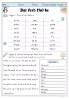 Vorschau - Arbeitsblätter - To Be - Winter Edition (Klasse 4-6) - Seite 2