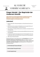 Vorschau - Unterrichtsreihen - Unterrichtsmaterial Vererbungslehre - Seite 1