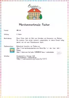 Vorschau - Fördermaterial/Inklusion - Märchen: Fächer zu Märchenmerkmalen (Satzanfänge) - Deutsch - Kl. 2/3 - Seite 1
