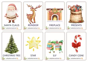 Vista previa - Hojas de trabajo - xmas vocabulary - PETJADES CREATIVES..pdf - página 2