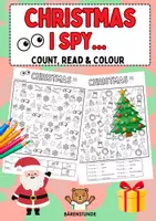 Vorschau - Mal- und Bastelvorlagen - Christmas / Winter I Spy...: Count, Read & Colour (Suchbilder) - Seite 1
