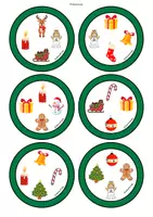 Vorschau - Spiele - Speed Match Christmas (Wortschatzspiel Englisch Grundschule) - Seite 2