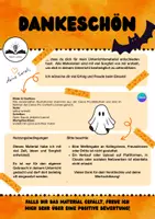 Vorschau - Arbeitsblätter - Halloween Bundle Wortschatz, Lesen und Sprechen - Seite 1