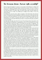 Vorschau - Stundenentwürfe - USA American Dream Introduction Englisch samt Lösungen und Stundenverlauf - Seite 1
